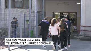 CEI MAI MULȚI ELEVI DIN TELEORMAN AU BURSE SOCIALE [upl. by Veno]