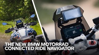 The new BMW Motorrad ConnectedRide Navigator [upl. by Oniratac]