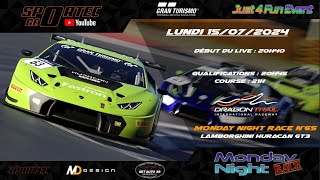 Monday Night Race N°65  HURACAN GT3  Dragon Trail Seaside [upl. by Nylirek]