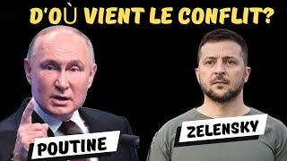 Doù vient le conflit lUkraine avec la Russie [upl. by Yregram]