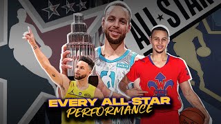 Stephen Curry Every Single AllStar Game Highlight 🌟 20142022 [upl. by Zeke559]