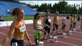 Womens 100m T42  2011 IPC Athletics World Championships [upl. by Keviv971]