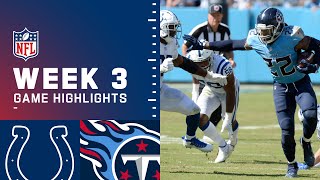 Colts vs Titans Week 3 Highlights  NFL 2021 [upl. by Koenraad150]