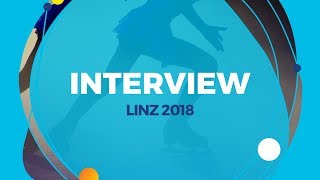 Alena Kostornaia RUS  Interview  Linz 2018 [upl. by Leonard]