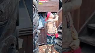 Panglima jilah kerasukan roh leluhur saat berdoa dengan bahasa Dayak Kanayatn shortvideo shorts [upl. by Latsyrhc]