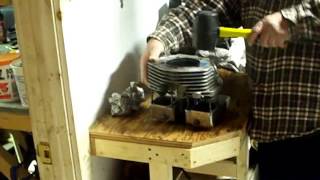 How to install a Harley Davidson shovel rocker box to cylinder headavi [upl. by Chelton]