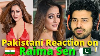 Pakistani Reacts on Raima Sen Reels  Indian Bangali Actress  Reaction Vlogger [upl. by Gorga747]