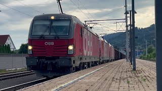 ÖBB Vectron 1293 193  1293 197  1293 027 [upl. by Anaejer783]