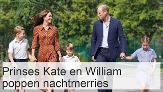 Deze poppen van prinses Kate en prins William zullen je nachtmerries bezorgen [upl. by Greer]