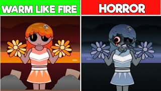 Incredibox Warm Like Fire  Normal Vs Horror Version  Incredibox Sprunki [upl. by Kcirddes685]