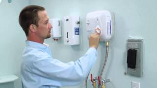 Installation of Electric Tankless Water Heater [upl. by Kolivas126]