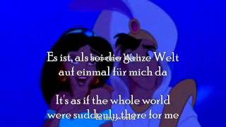 Aladdin  Ein Traum wird wahr  Übersetzungtranslation [upl. by Fasta250]