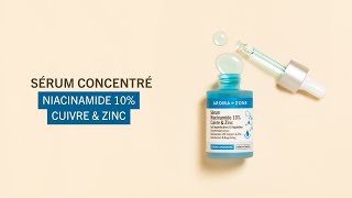 Notre sérum concentré Niacinamide 10 Cuivre amp Zinc [upl. by Whitehurst]