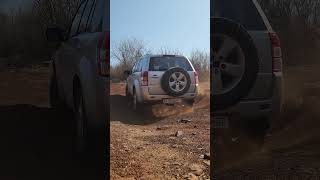 Suzuki Grand Vitara Offroad Downhill wheel lift weekend4x4 suzuki4x4offroad offroad [upl. by Dilks858]