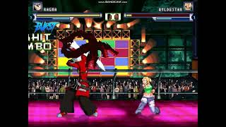 MUGEN Ragna The Bloodedge vs Wyldestar [upl. by Nylaj117]