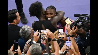 🥳🤩 Noah Lyles Stuns in the 200m in Paris Few Hours of Sleep and Still Triumphs 🏃‍♂️‍➡️ [upl. by Teahan]