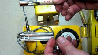 Extended Range CD V700 Geiger Counter Demonstration [upl. by Intirb367]