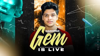 GEM Is LIVE 🔴  SCRIMS  CLASSIC  FUN GAMEPLAY CHILL STREAM  PUBG MOBILE [upl. by Weylin898]