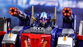 【Transformers stop motion】Diaclone DA14 Big Powered GV combining review [upl. by Lessard]