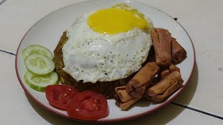 How To Make Sausage Fried Rice 🍛✨ • English Procedure Text [upl. by Selinski841]