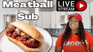 Delicious Homemade Meatball Subs Recipe [upl. by Omiseno]