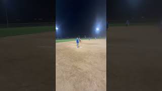 Third base sticks with the play and gets the force out at third softball softballhighlights￼ [upl. by Bernie]