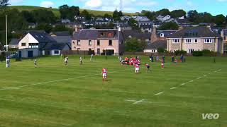 earlston rfc 1xv vs penicuik 2024 08 24 [upl. by Eynaffit]