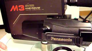 Panasonic M3 VHS Video Cam [upl. by Edythe]