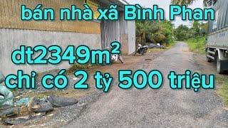 M S1840♥️ bán nhà xã Bình Phan tiền Giang dt2349m² chỉ có 2 tỷ 500 triệu0386725208 [upl. by Neelrahc]