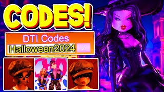 🎃NEW CODES🎃ALL WORKING HALLOWEEN UPDATE CODES FOR DRESS TO IMPRESS ROBLOX DTI CODES [upl. by Eniawtna]