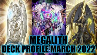 MEGALITH DECK PROFILE MARCH 2022 YUGIOH [upl. by Itida]