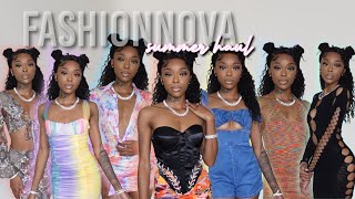 fashionnova summer try on haul 2022 — cute amp affordable [upl. by Awjan]