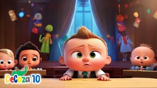 Boss Baby  Nursery Rhymes amp Kids Songs dance monkey bossbaby babyboy [upl. by Napas221]