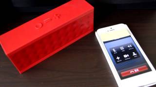 Jawbone JAMBOX 블루투스 스피커 음성 통화 전환 기능 [upl. by Mudenihc]