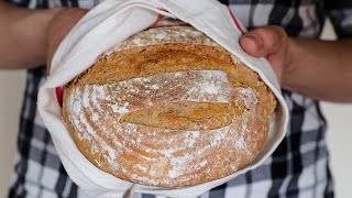 Sourdough Beginner This is the BREAD RECIPE You Need [upl. by Ybbor]