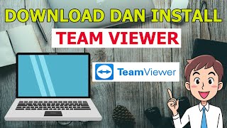 cara download dan instal team viewer di laptop [upl. by Solokin]