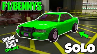 UPDATED GTA 5 SOLO MERGE GLITCH EASY F1BENNY’S MERGE 168 NO NET CUT [upl. by Ardni]