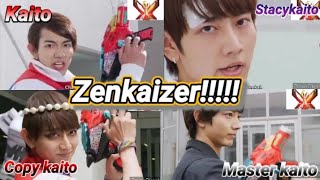 Kikai sentai zenkaiger All different Zenkaizer henshin  Super Sentai Content [upl. by Debor]