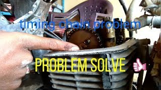 Honda CB Shine 125 timing chain Problem part 1 [upl. by Ludba]