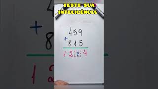 🔥TESTE DE QI🙏 matematica aulamatematica raciciniologico aulas [upl. by Ck600]