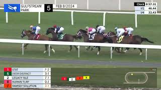 Gulfstream Park Carrera 5  8 de Febrero 2024 [upl. by Archie]