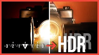 ¿Cómo hacer FOTOS HDR con o sin BRACKETING Pegado HDR con LIGHTROOM  Sebastian Vallejo [upl. by Reddin555]