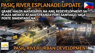 GRABE HALOS PATAPOS ANG REDEVELOPMENT PROJECT DITO SA PLAZA MEXICO AT MAESTRANZA PASIG RIVER ESPLA [upl. by Bander]