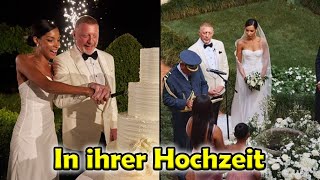 Boris Becker amp seine Lilian Einblicke in ihre Traumhochzeit in Italien [upl. by Doig]