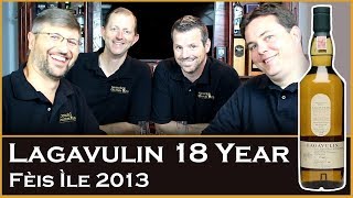 Lagavulin 18 Year Old  Fèis Ìle 2013  Islay Single Malt Scotch Whisky Review 121 [upl. by Yendirb]