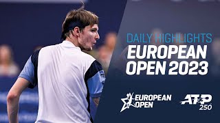 Alexander Bublik vs Maximilian Marterer Match Highlights European Open Antwerp 21 October [upl. by Kciredorb955]