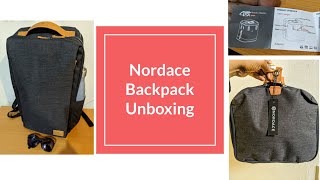 Nordace Smart Backpack Unboxing [upl. by Tiny]