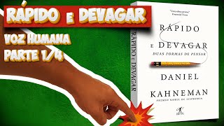 RÁPIDO e DEVAGAR  Audiolivro audiobook  parte 1 [upl. by Ettennad]