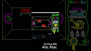 Atic Atac Dev Log 006 zxspectrum retrogaming ultimate coding programming [upl. by Demmahum]