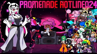 Promenade Hotline but Every Turn a Different Character Sings Promenade but Everyone Sings it [upl. by Aitercul138]